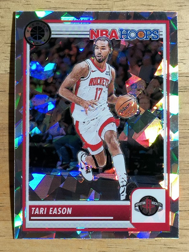 2023-24 Hoops Premium Stock Ice Prizm #246 Tari Eason