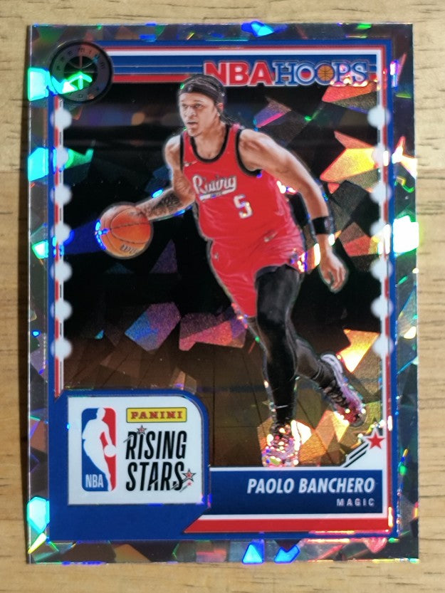 2023-24 Hoops Premium Stock Ice Prizm #295 Paolo Banchero