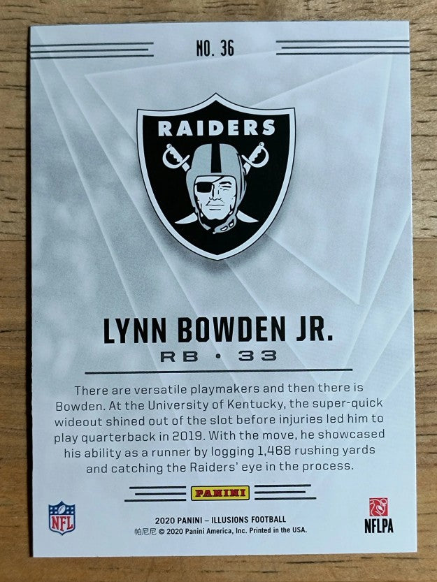 2020 Panini Illusions Retail #36 Lynn Bowden Jr.