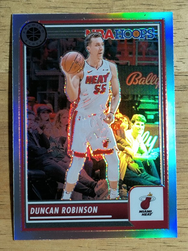 2023-24 Hoops Premium Stock Silver Prizm #164 Duncan Robinson