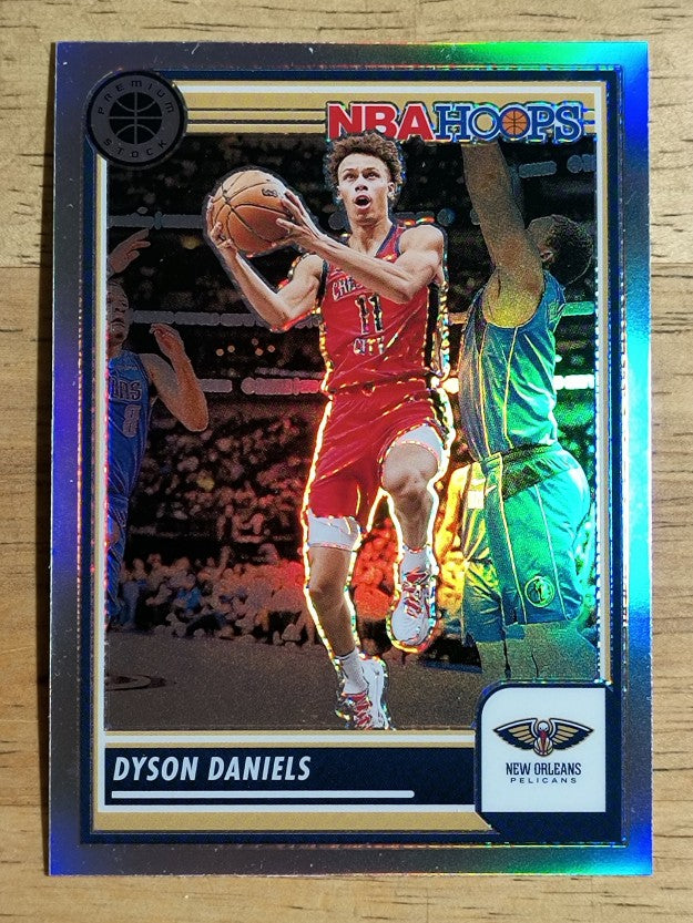 2023-24 Hoops Premium Stock Silver Prizm #224 Dyson Daniels
