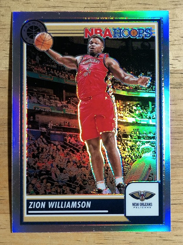 2023-24 Hoops Premium Stock Silver Prizm #270 Zion Williamson