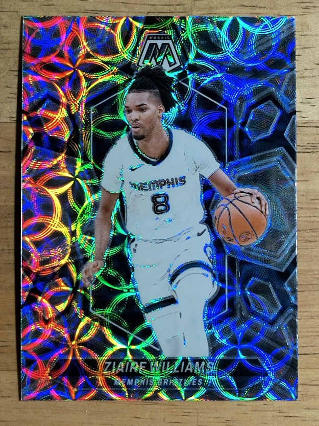 2023-24 Panini Mosaic Mosaic International #173 Ziaire Williams