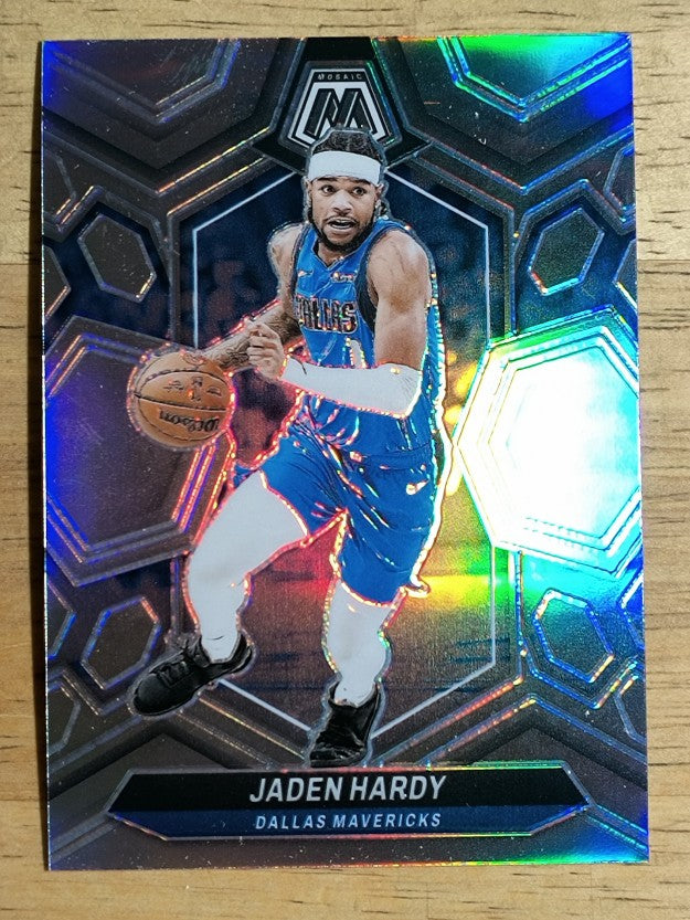 2023-24 Panini Mosaic Silver #132 Jaden Hardy