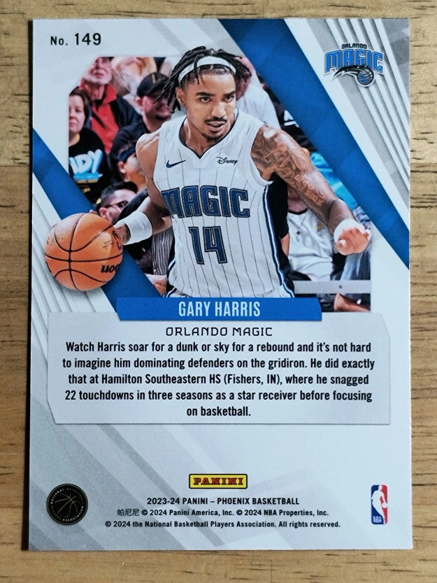 2023-24 Panini Phoenix Blue Ice #149 Gary Harris