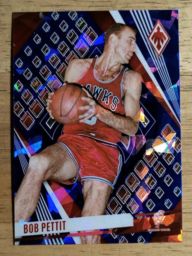 2023-24 Panini Phoenix Blue Ice #217 Bob Pettit