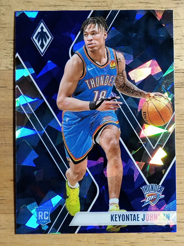 2023-24 Panini Phoenix Blue Ice #270 Keyontae Johnson