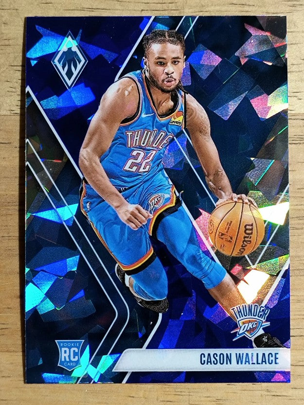 2023-24 Panini Phoenix Blue Ice #291 Cason Wallace