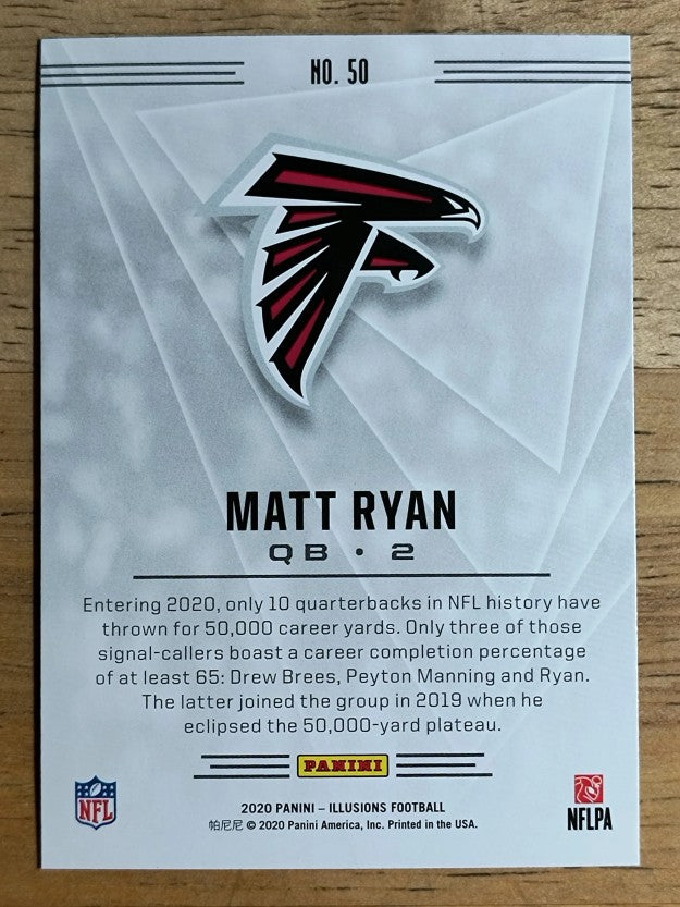 2020 Panini Illusions Retail #50 Matt Ryan