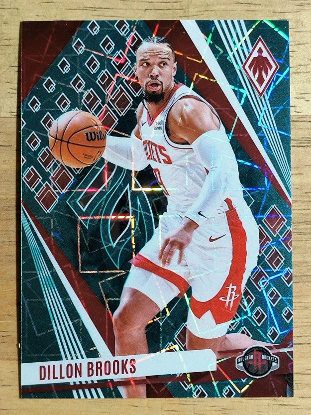 2023-24 Panini Phoenix Teal Lazer #127 Dillon Brooks