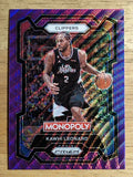 2023-24 Panini Prizm Monopoly Purple #37 Kawhi Leonard