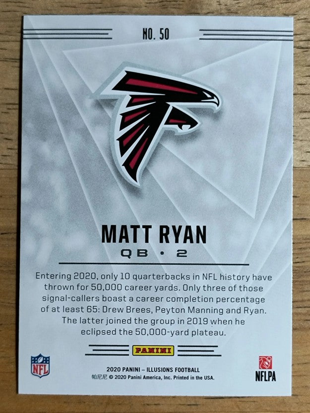 2020 Panini Illusions Retail #50 Matt Ryan