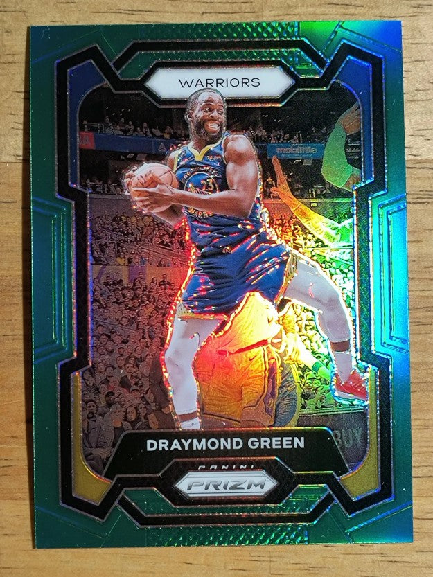 2023-24 Panini Prizm Prizms Green #75 Draymond Green