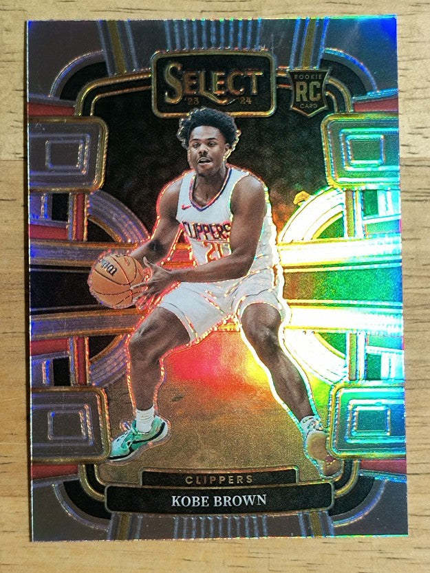 2023-24 Select Prizms Silver #79 Kobe Brown