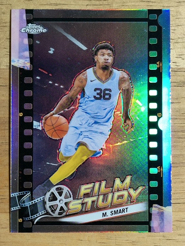 2023-24 Topps Chrome Film Study #FS12 Marcus Smart