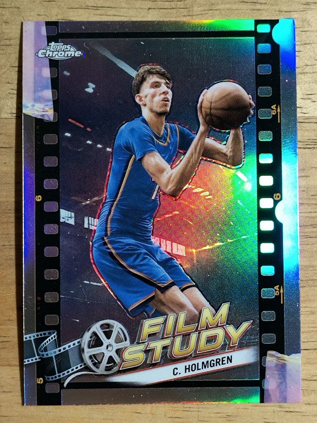 2023-24 Topps Chrome Film Study #FS17 Chet Holmgren