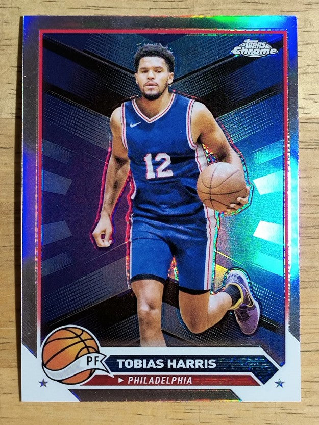 2023-24 Topps Chrome Refractors #70 Tobias Harris