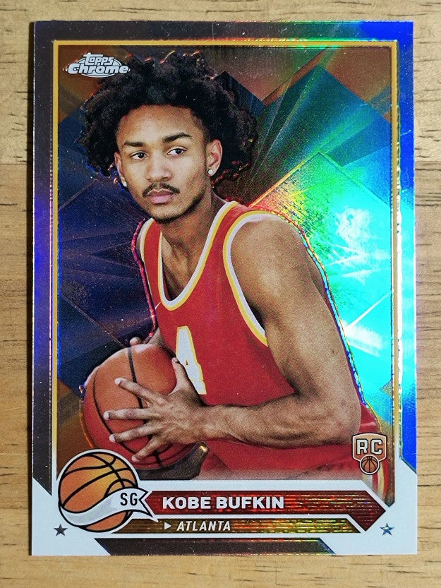 2023-24 Topps Chrome Refractors #197 Kobe Bufkin