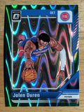2024-25 Donruss Optic Green Seismic #89 Jalen Duren