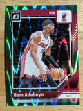 2024-25 Donruss Optic Green Seismic #212 Bam Adebayo
