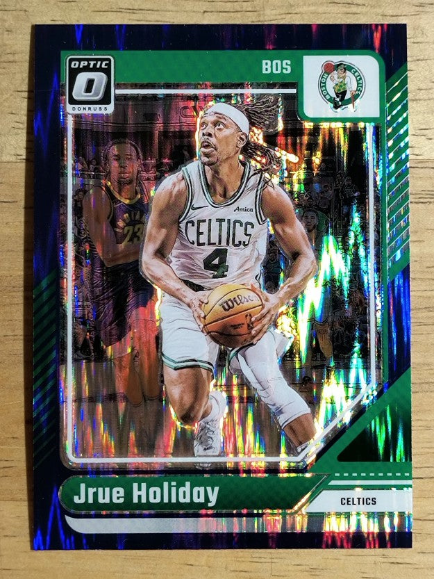 2024-25 Donruss Optic Purple Shock #41 Jrue Holiday