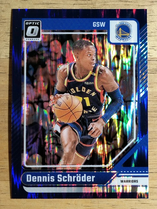 2024-25 Donruss Optic Purple Shock #84 Dennis Schroder