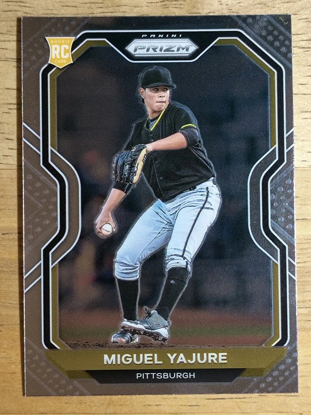 2021 Panini Prizm #165 Miguel Yajure RC