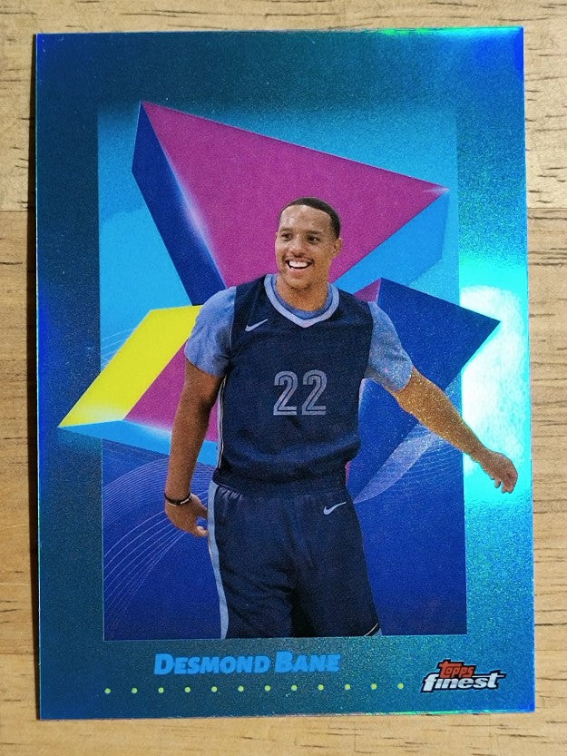 2024-25 Finest Sky Blue Refractors #51 Desmond Bane C