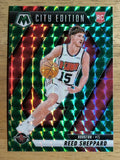 2024-25 Panini Mosaic Mosaic Green #276 Reed Sheppard/City Edition