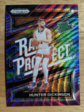 2024-25 Prizm Draft Picks Rated Prospect Prizms Purple Wave #5 Hunter Dickinson
