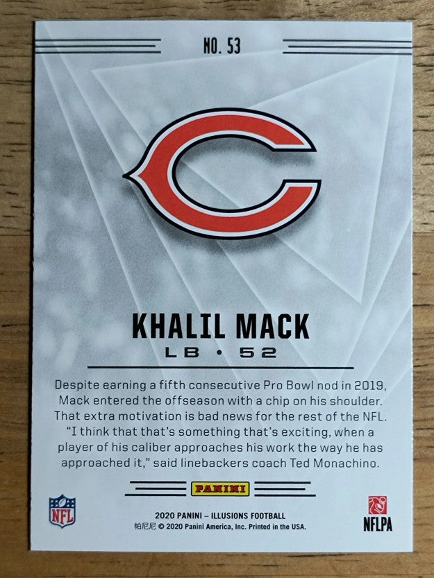 2020 Panini Illusions Retail #53 Khalil Mack