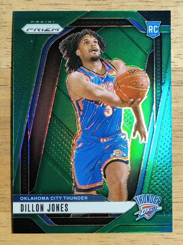 2024-25 Panini Prizm Prizms Green #240 Dillon Jones