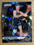 2024-25 Panini Prizm Prizms Ice #81 Brandin Podziemski