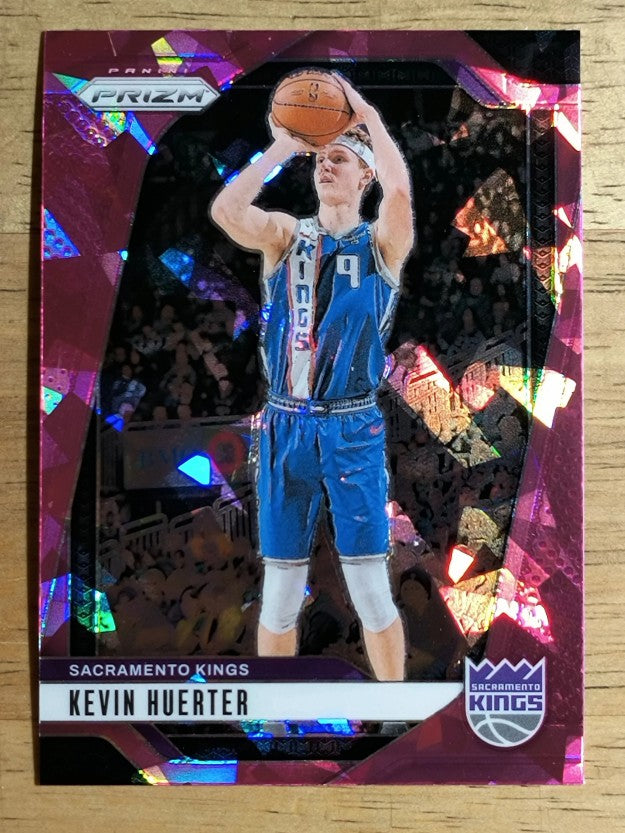 2024-25 Panini Prizm Prizms Pink Ice #165 Kevin Huerter