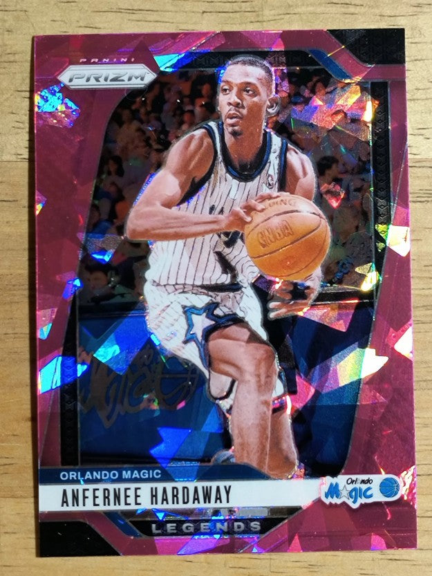 2024-25 Panini Prizm Prizms Pink Ice #274 Anfernee Hardaway