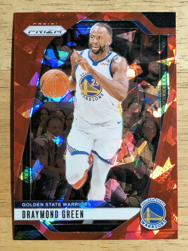 2024-25 Panini Prizm Prizms Red Ice #131 Draymond Green