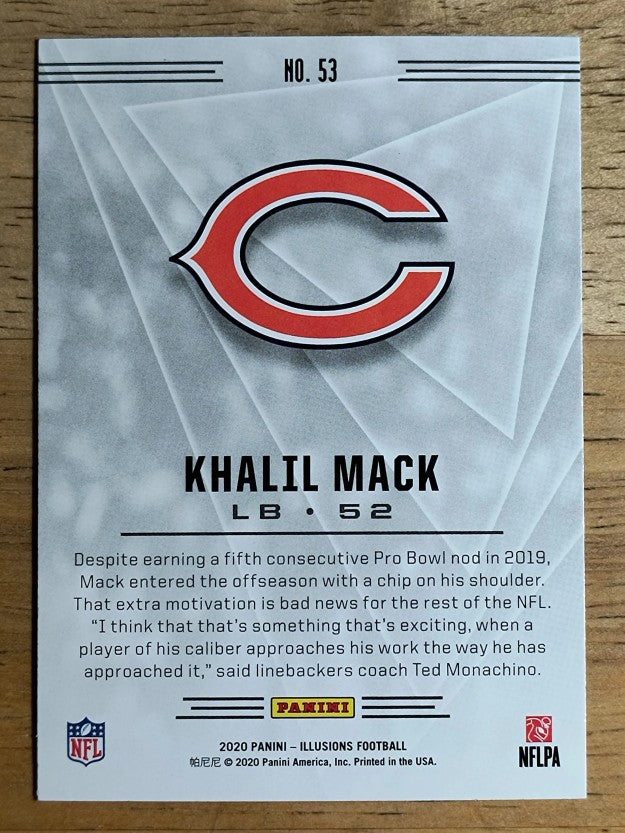 2020 Panini Illusions Retail #53 Khalil Mack