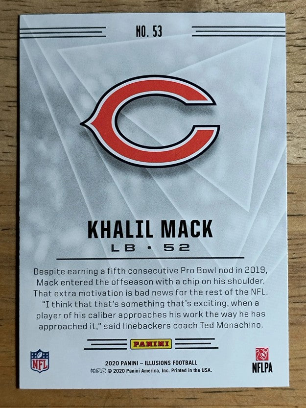 2020 Panini Illusions Retail #53 Khalil Mack
