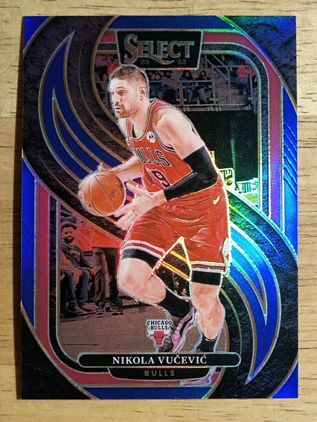 2024-25 Select Blue Prizms #117 Nikola Vucevic