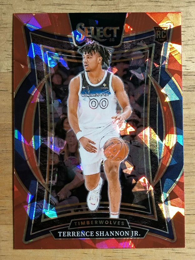 2024-25 Select Red Cracked Ice Prizms #78 Terrence Shannon Jr.
