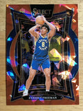 2024-25 Select Red Cracked Ice Prizms #80 Enrique Freeman