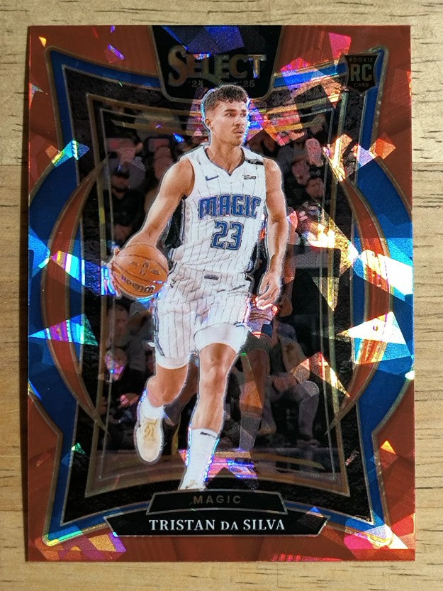 2024-25 Select Red Cracked Ice Prizms #83 Tristan da Silva