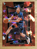 2024-25 Select Red Cracked Ice Prizms #85 Kyshawn George