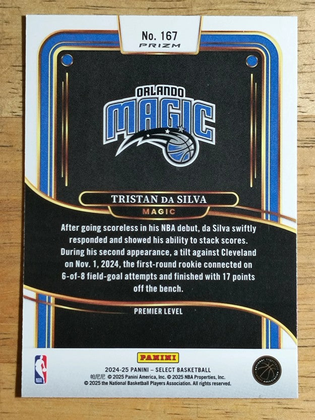 2024-25 Select Red Cracked Ice Prizms #167 Tristan da Silva