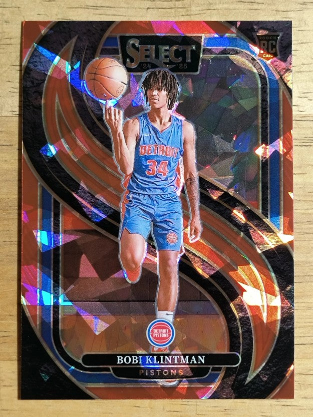 2024-25 Select Red Cracked Ice Prizms #190 Bobi Klintman