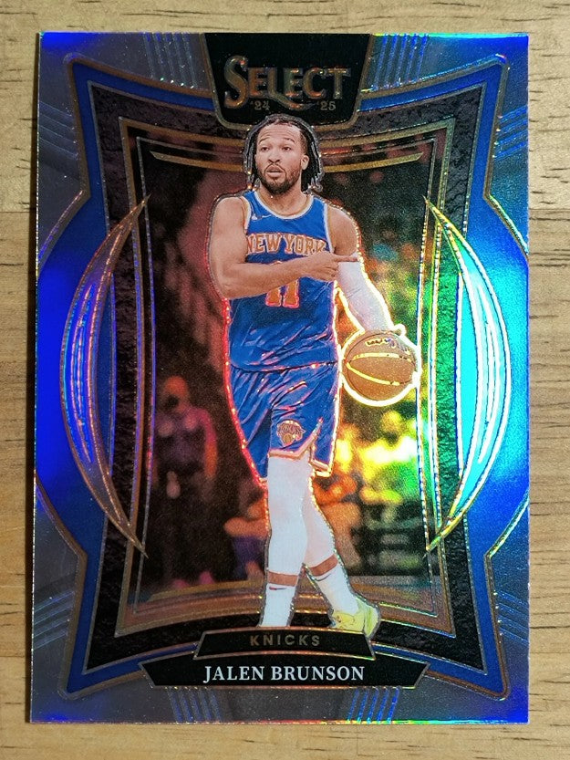 2024-25 Select Silver Prizms #42 Jalen Brunson