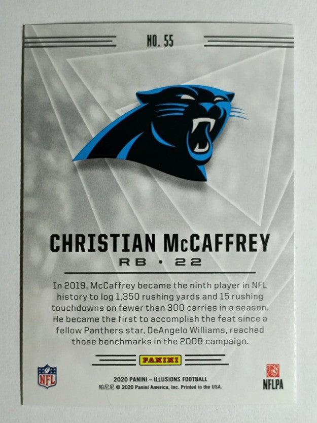 2020 Panini Illusions Retail #55 Christian McCaffrey