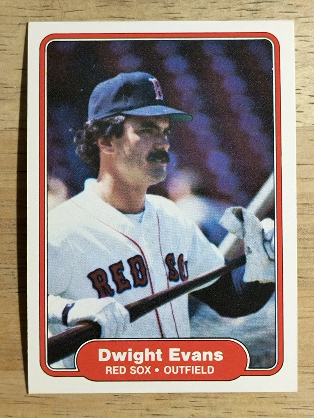 1982 Fleer #293 Dwight Evans