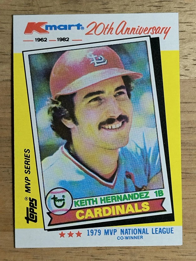 1982 K-Mart #36 Keith Hernandez: 79NL