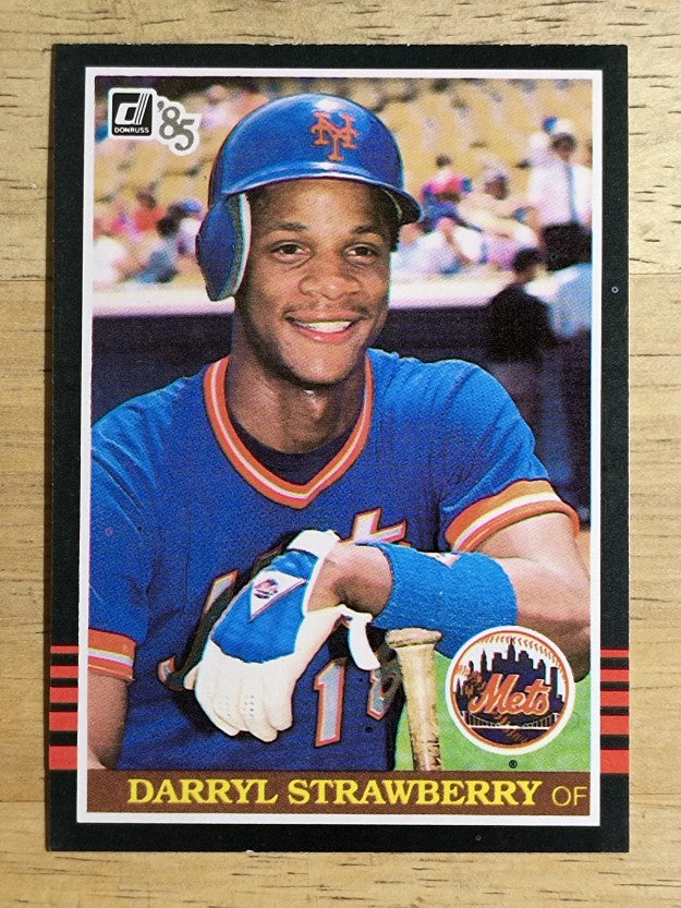 1985 Donruss #312 Darryl Strawberry